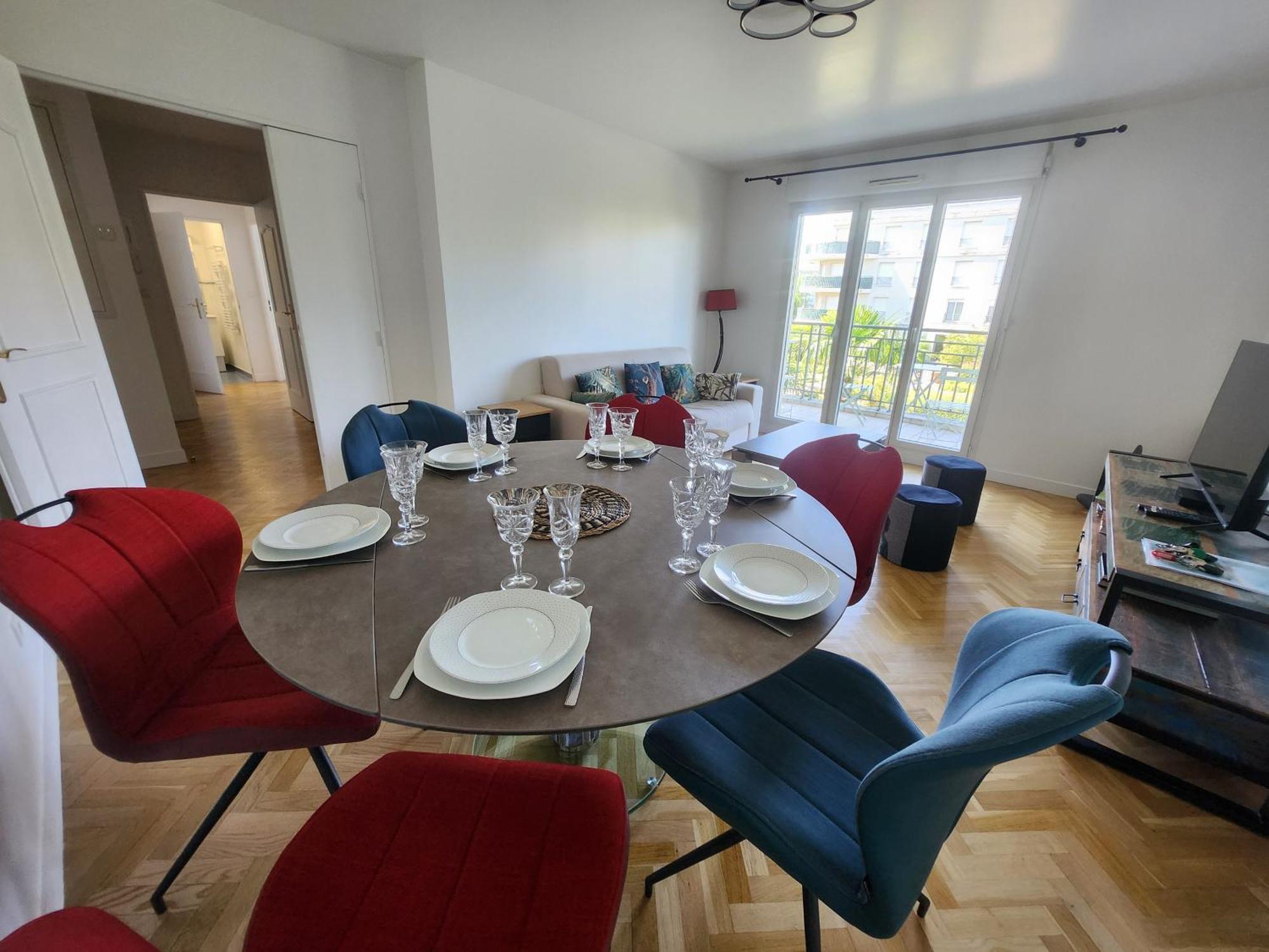 5' Disneyland Cozy Appartment Montevrain Ngoại thất bức ảnh